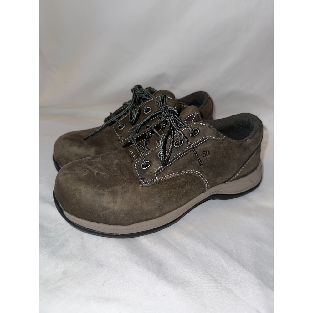 Red Wing Shoes ComfortPro 2307 Women's Oxford 6 D Brown Comfort‎ Work Shoes